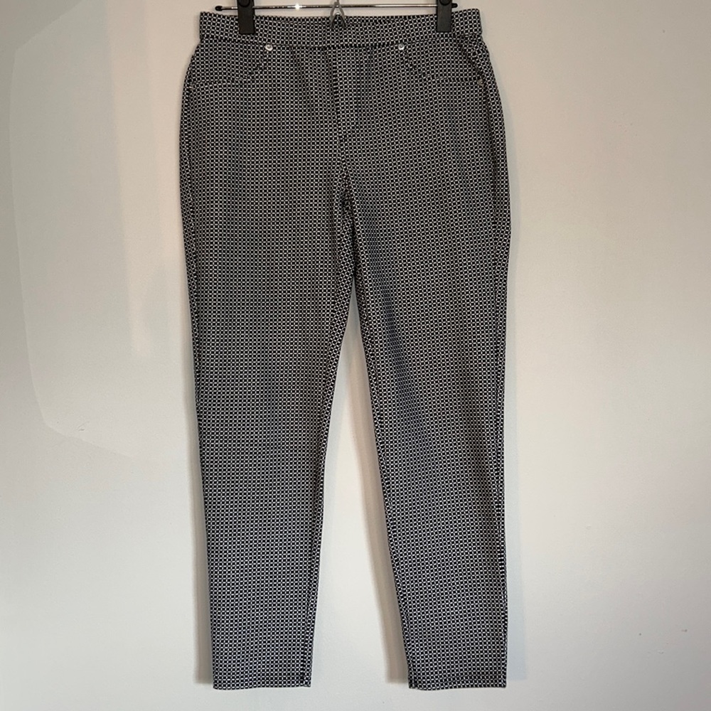 Michael Kors Geometric Patterned Leggings Size Medium